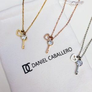 Daniel Caballero Halskette -Schlüssel zum Herzen
